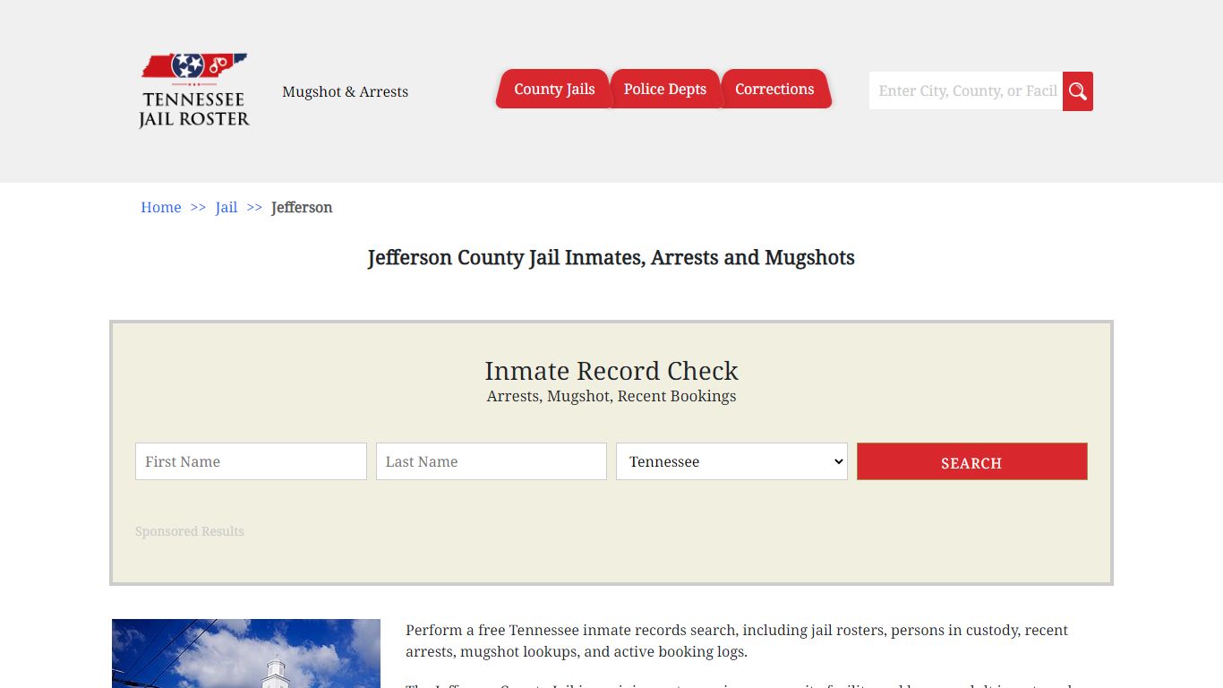 Jefferson County Jail Inmates, Arrests and Mugshots