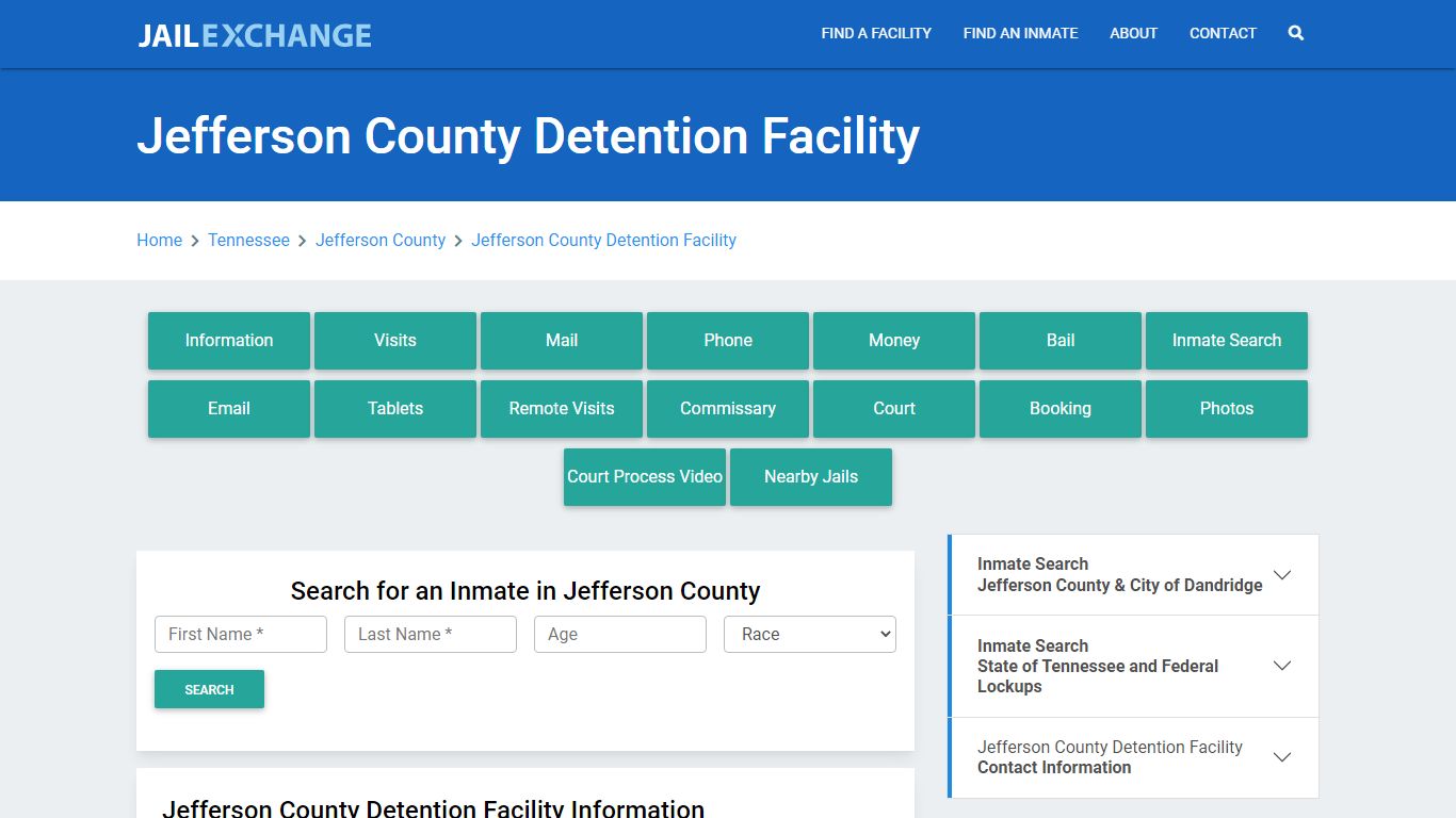 Jefferson County Detention Facility - Jail Exchange